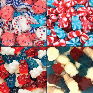 Candy Bags - USA / 4th of July Asst #3 - Large - 12 Bags