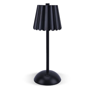 Bell + Howell By Design Rechargeable Scalloped Table Lamp