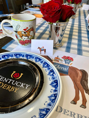 Kentucky Derby Icon Plates