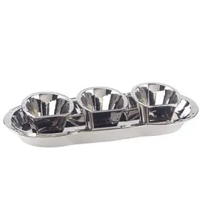 Silver Coast 3-D Horseshoe 4 pc Tray Set