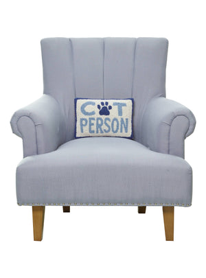 Cat Person Hook Pillow