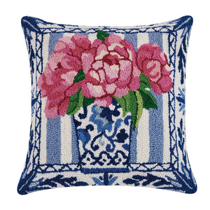 Pretty Petals Hook Pillow - Sally Eckman Roberts