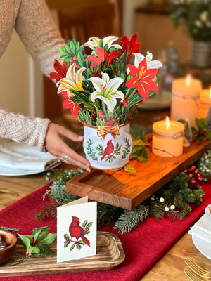 Winter Joy ( Pop up holiday Greeting Card)