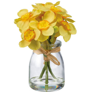 Yellow Narcissus Vase
