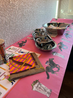 Stirrups and Silks Luncheon Napkin
