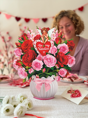 Cupid's Valentine Pop-up Greeting Cards