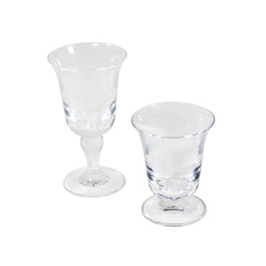 Acrylic Flared Water Glass