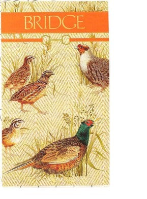 Caspari Albemarle Hall large print playing cards