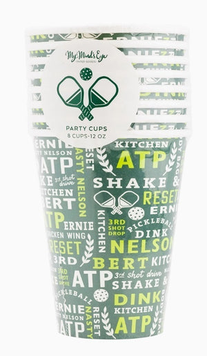 Pickleball Paper Cups