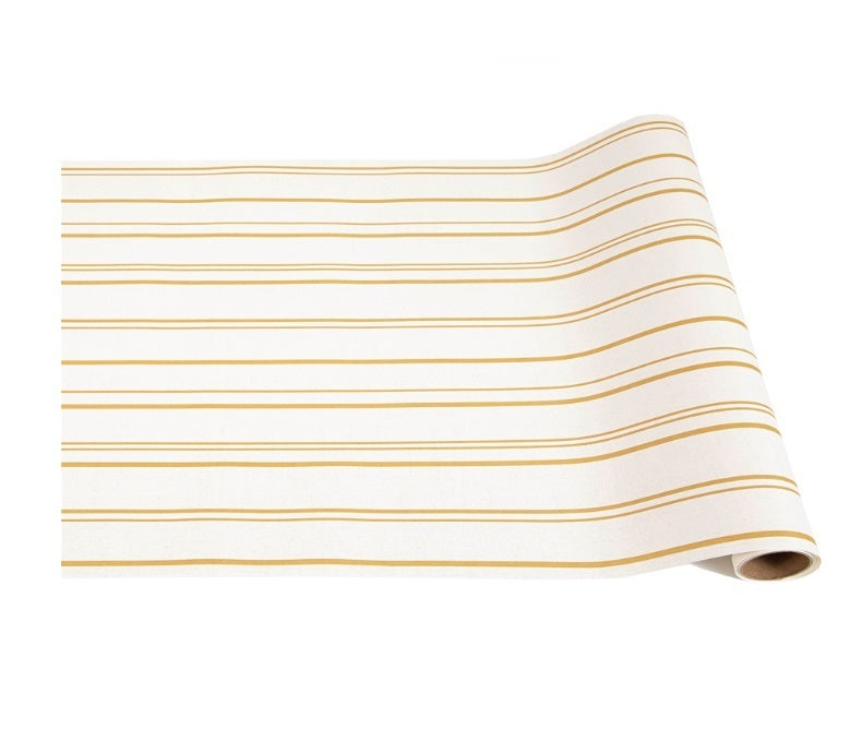 Antique Gold Stripe Runner
