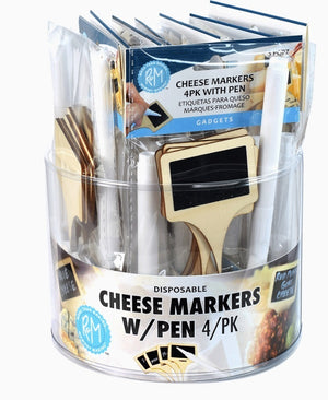 Cheese Markers 4 Pack Bucket / 20