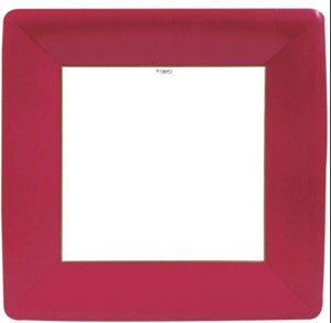 Red Square Dinner Plates