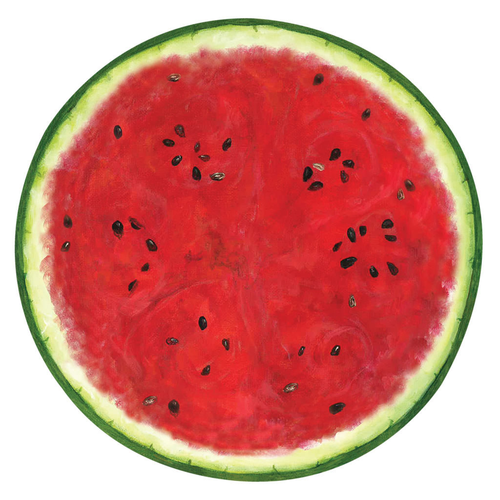 Diecut Watermelon Placemat 12sheets