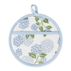 Hydrangea Printed Potholder