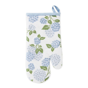 Blue Hydrangea Oven Mitt