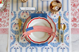 American Floral and Flags placemat