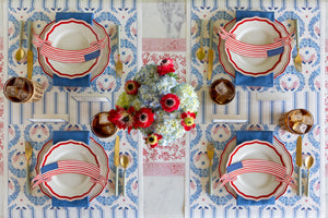 American Floral and Flags placemat