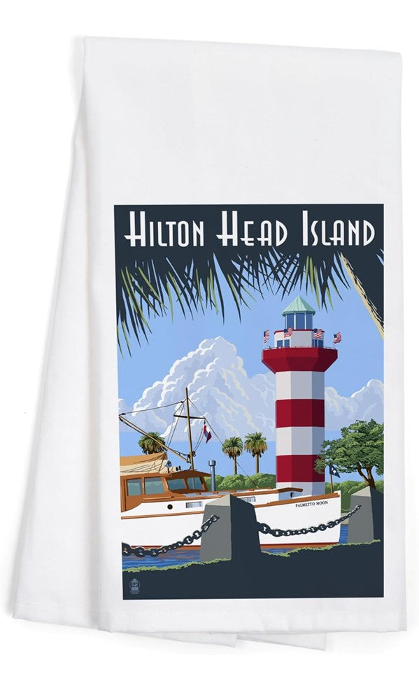 Hilton Head Island tea towel
