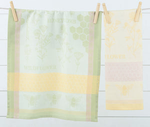 Honey Bee Garden dishtowel assortment