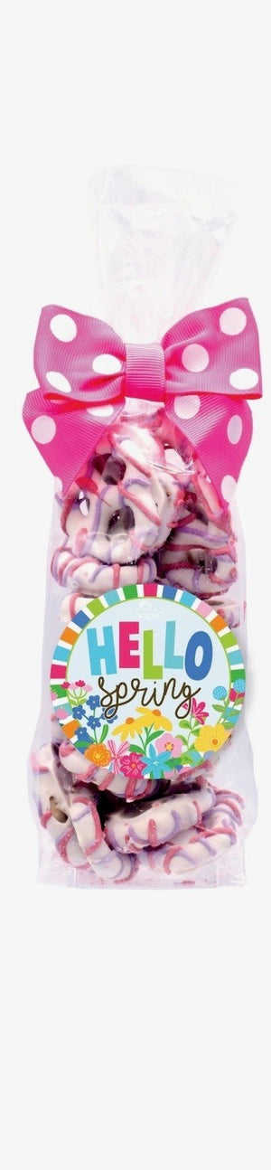 Yogurt Pretzel Bags - Spring Asst - Lg Bags