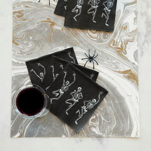 Skeleton Dance Cocktail Napkins