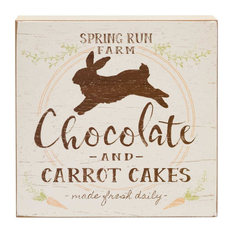 Spring Run Farm Bunny Box Sign