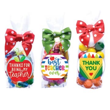 Candy Bags - Teacher Asst #1 - Large - 12 Bags
