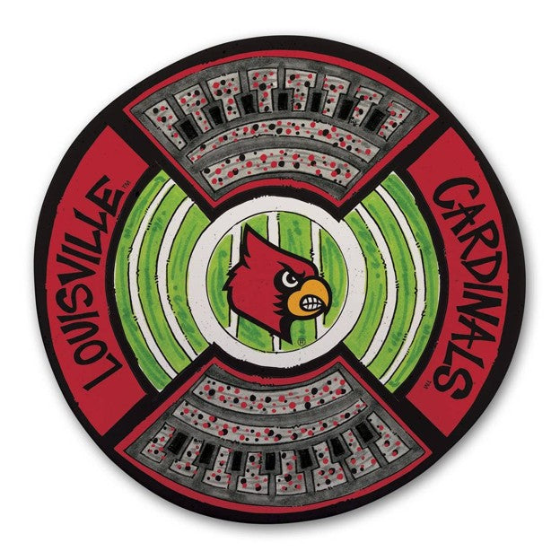 University of Louisville Round Stadium Platter