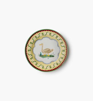 Home Sweet Home Porcelain Dessert Plate Set
