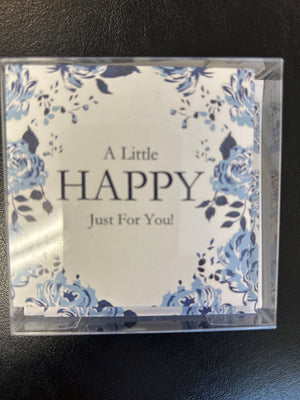 Blue Gift Enclosure card