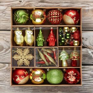 Super Large Enchanted Christmas Forest Ornament Bundle Set