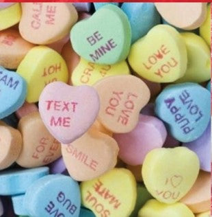 Oh Sugar Valentine Candy small bag Conversation Hearts