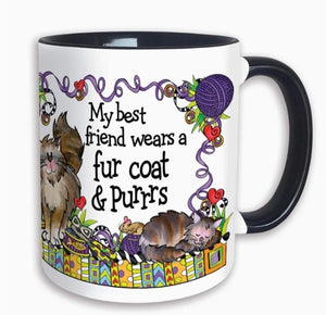 Cat Best Friend Ceramic Mug