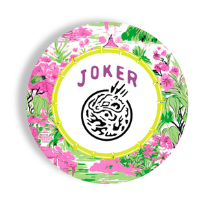 Mahjong 24ct 9" Paper Plates– Salad/Dinner Separates