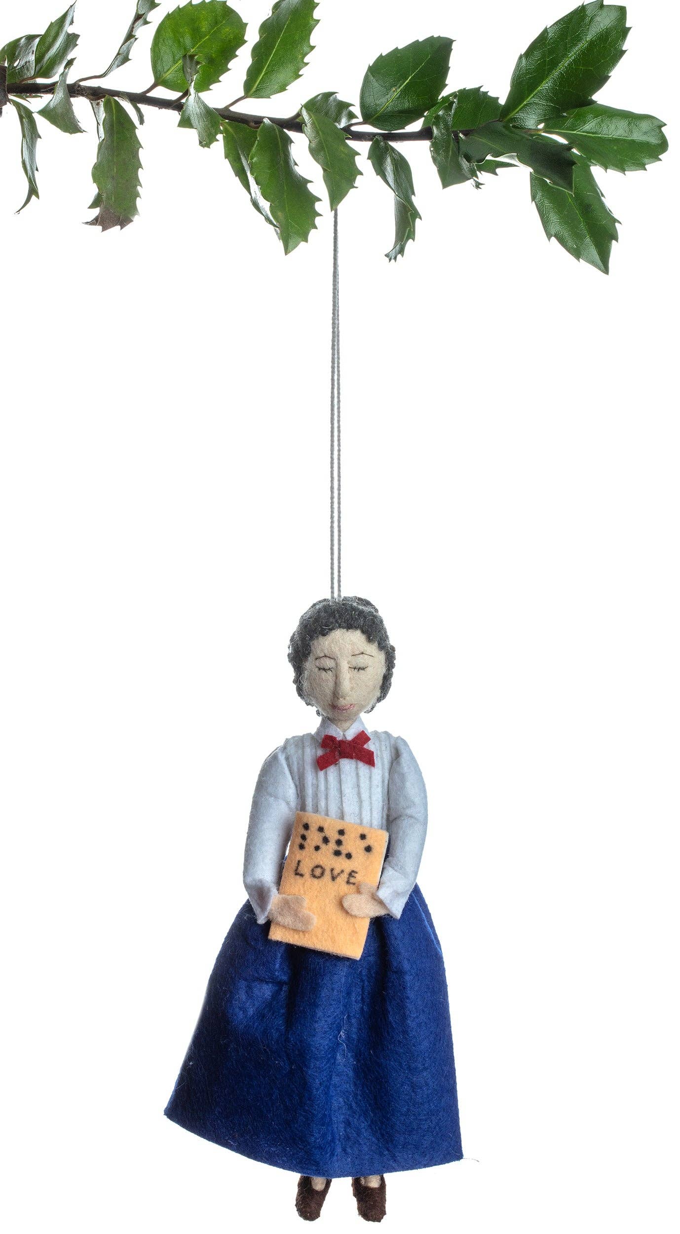 Helen Keller Ornament