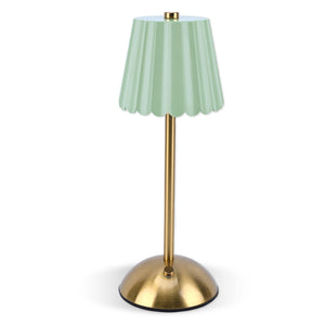 Bell + Howell By Design Rechargeable Scalloped Table Lamp