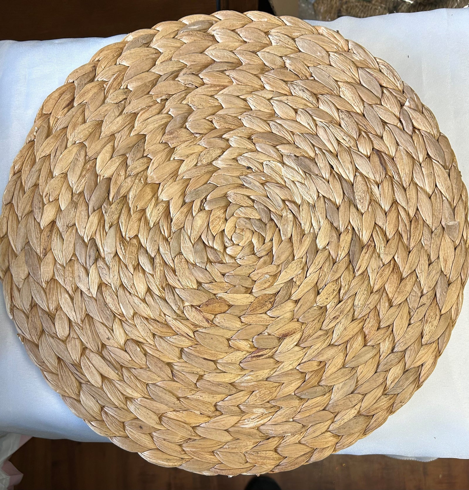 Rattan Charger set of 4