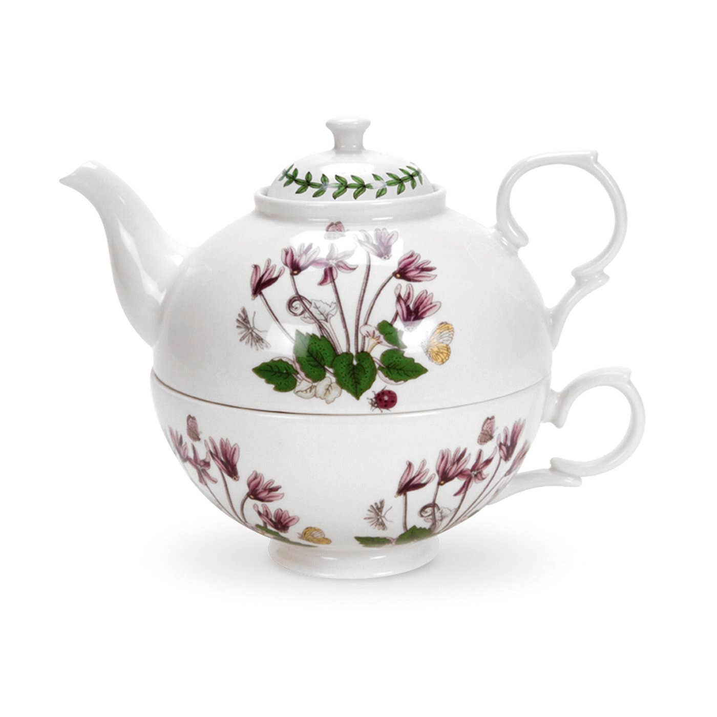 Botanic Garden Tea for One: Fine Porcelain / Botanic Garden
