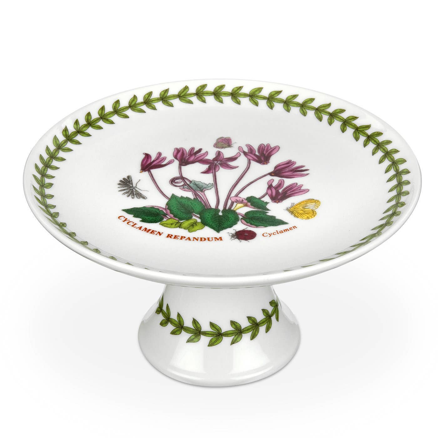 Botanic Garden Mini Cake Plate: Fine Porcelain / Botanic Garden