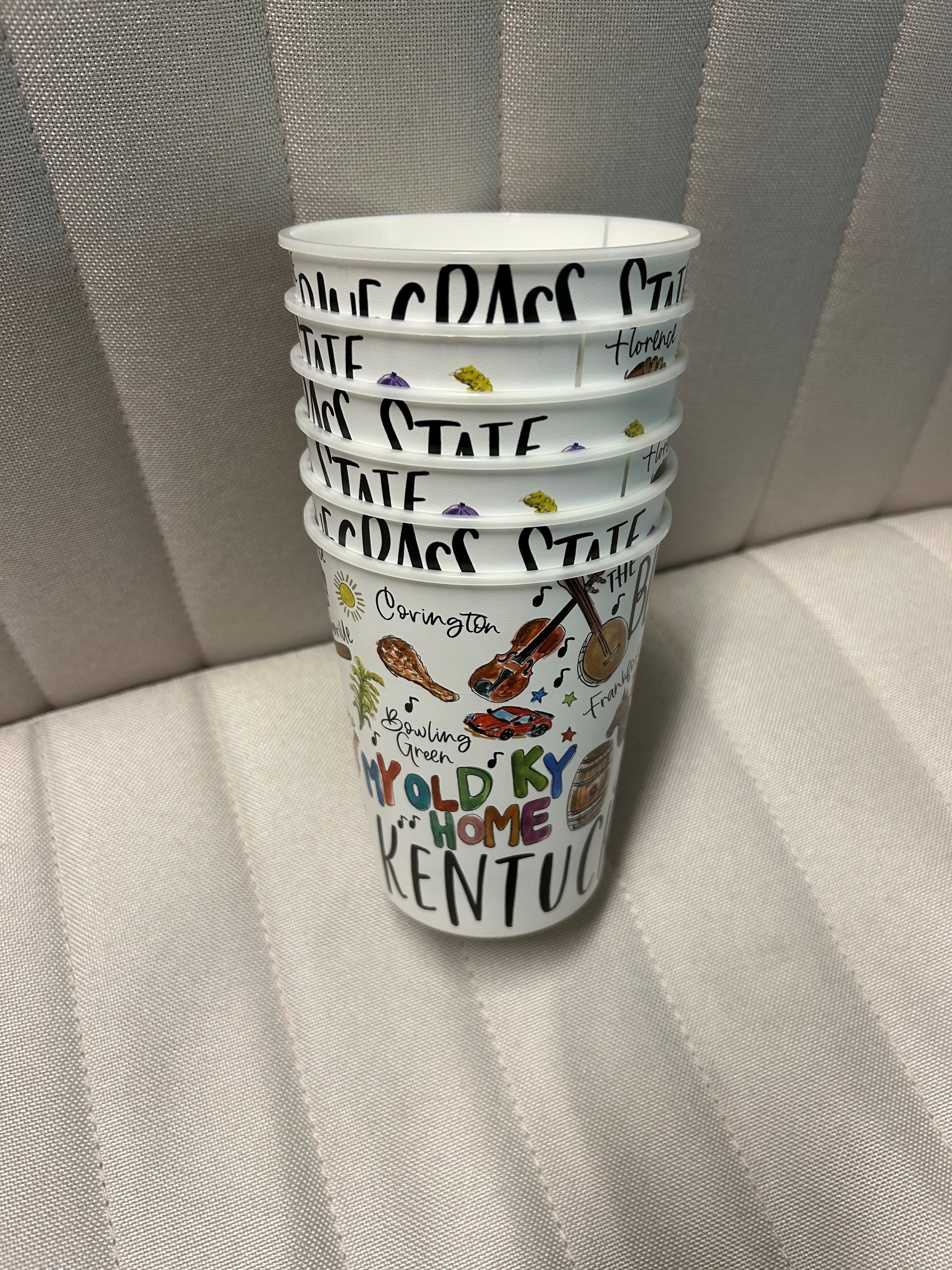 Derby cups set of 6