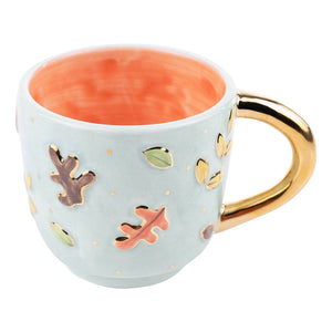 Fall Leaves Mug - Fall Decor