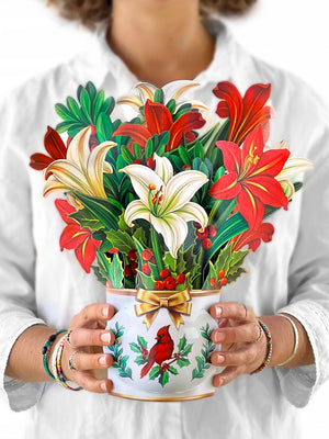 Winter Joy ( Pop up holiday Greeting Card)