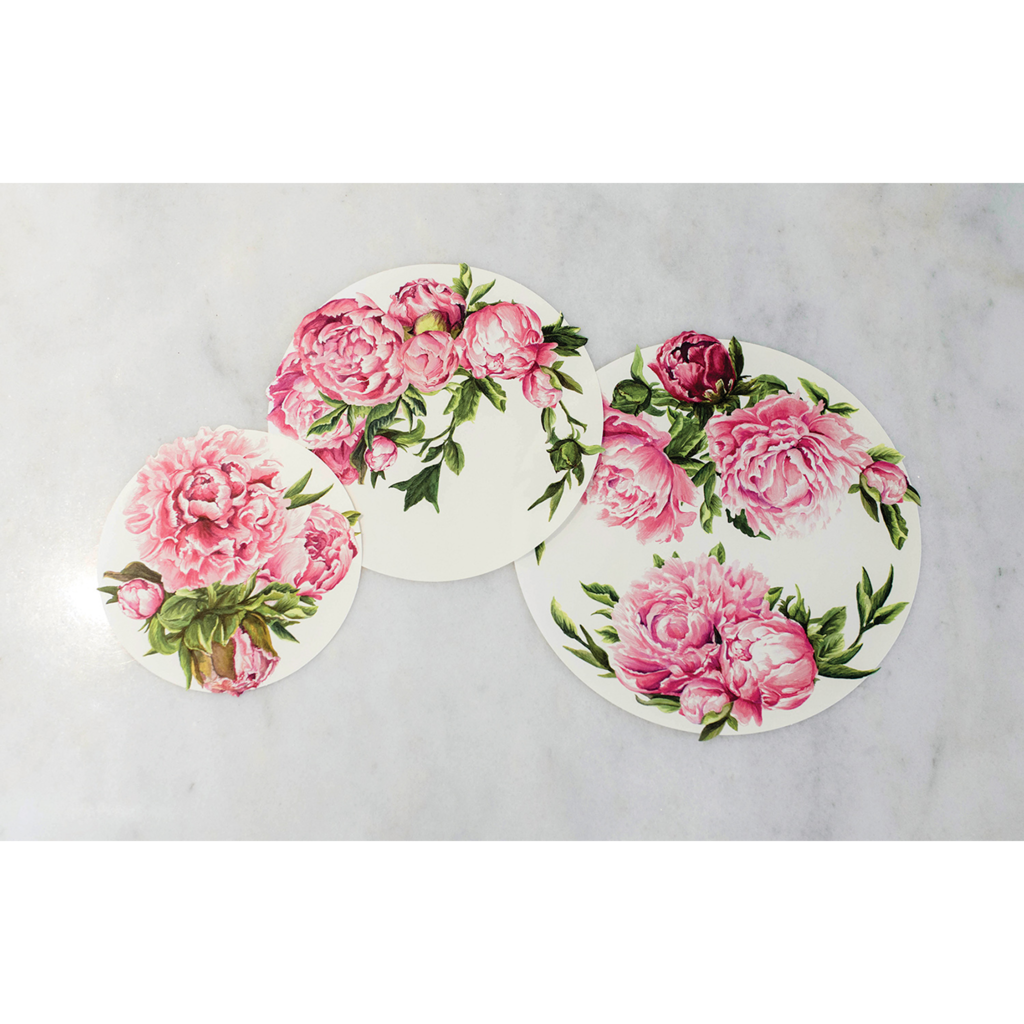 Peony Serving Papers