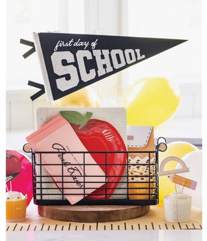 Back To School Eraser Shaped Dinner Napkin