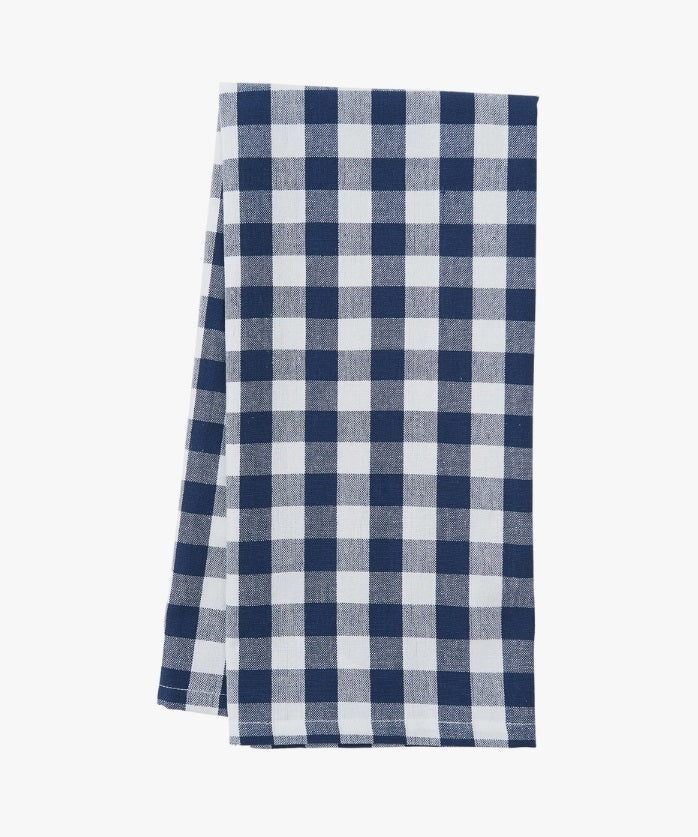 Blue Gingham Kitchen Towel