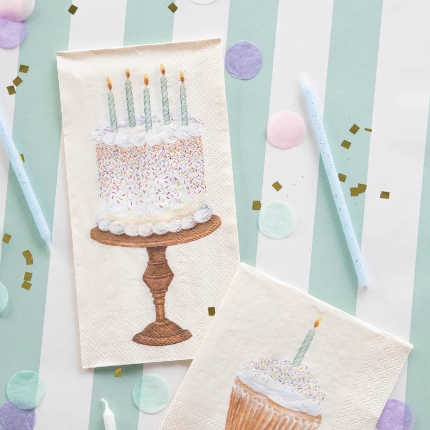 Cupcake Cocktail Napkin - pack of 20