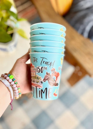 Derby Time Reusable Cups Set Of 6