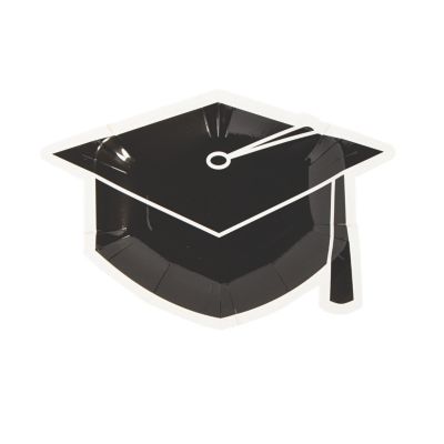 Grad Cap Shaped Plate