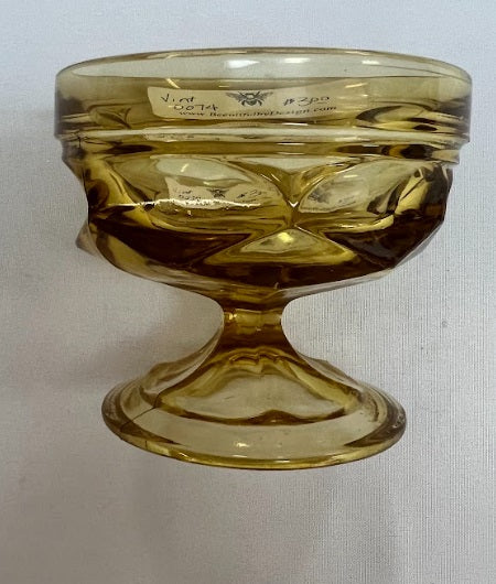 Amber Sherbert Glass