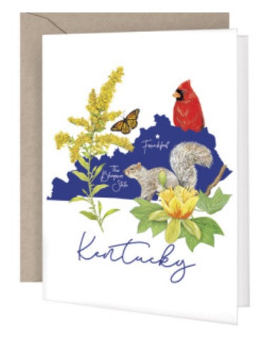 Kentucky State Symbols Greeting Card